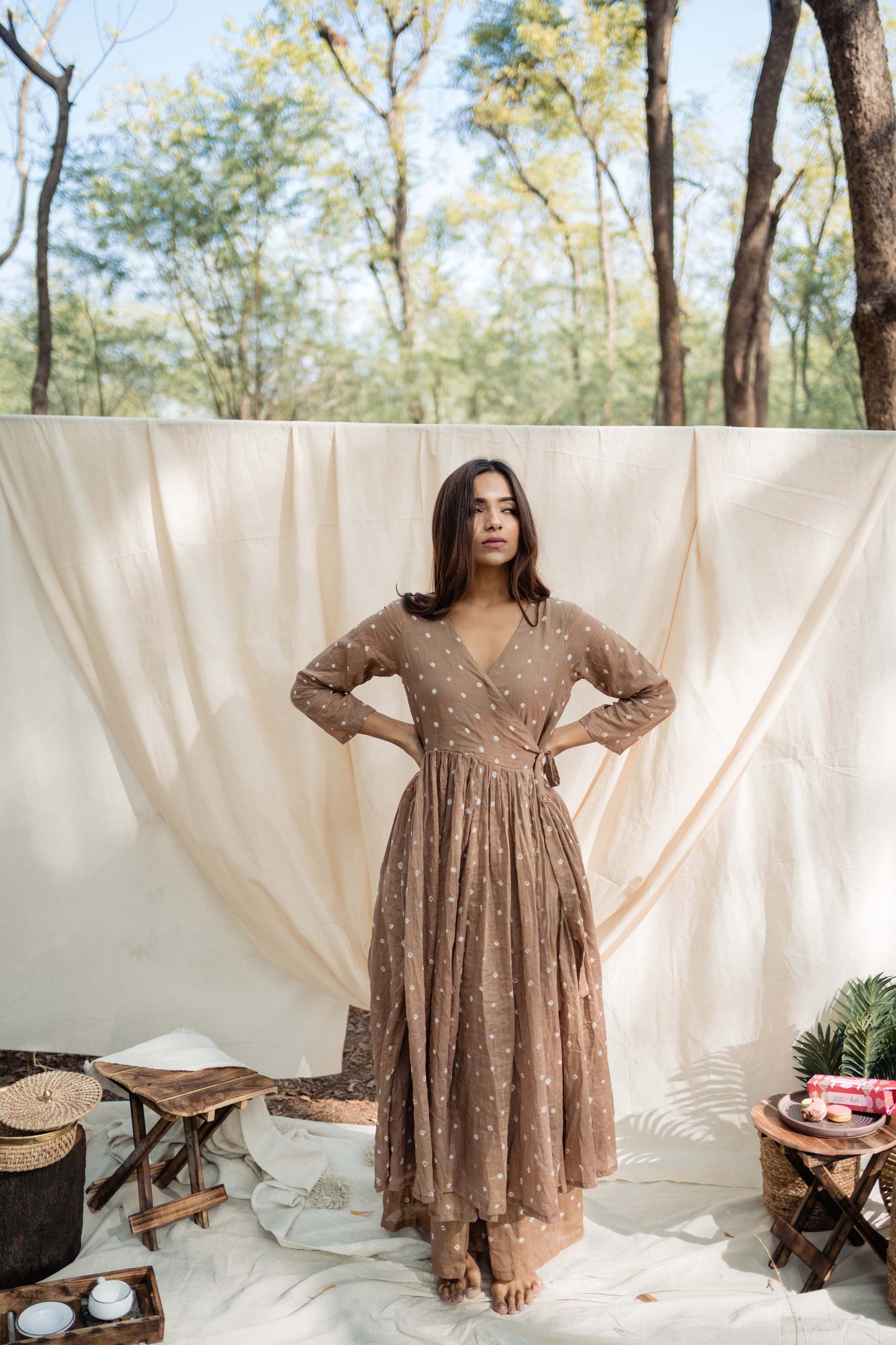 Kurta Set - Brown Moon