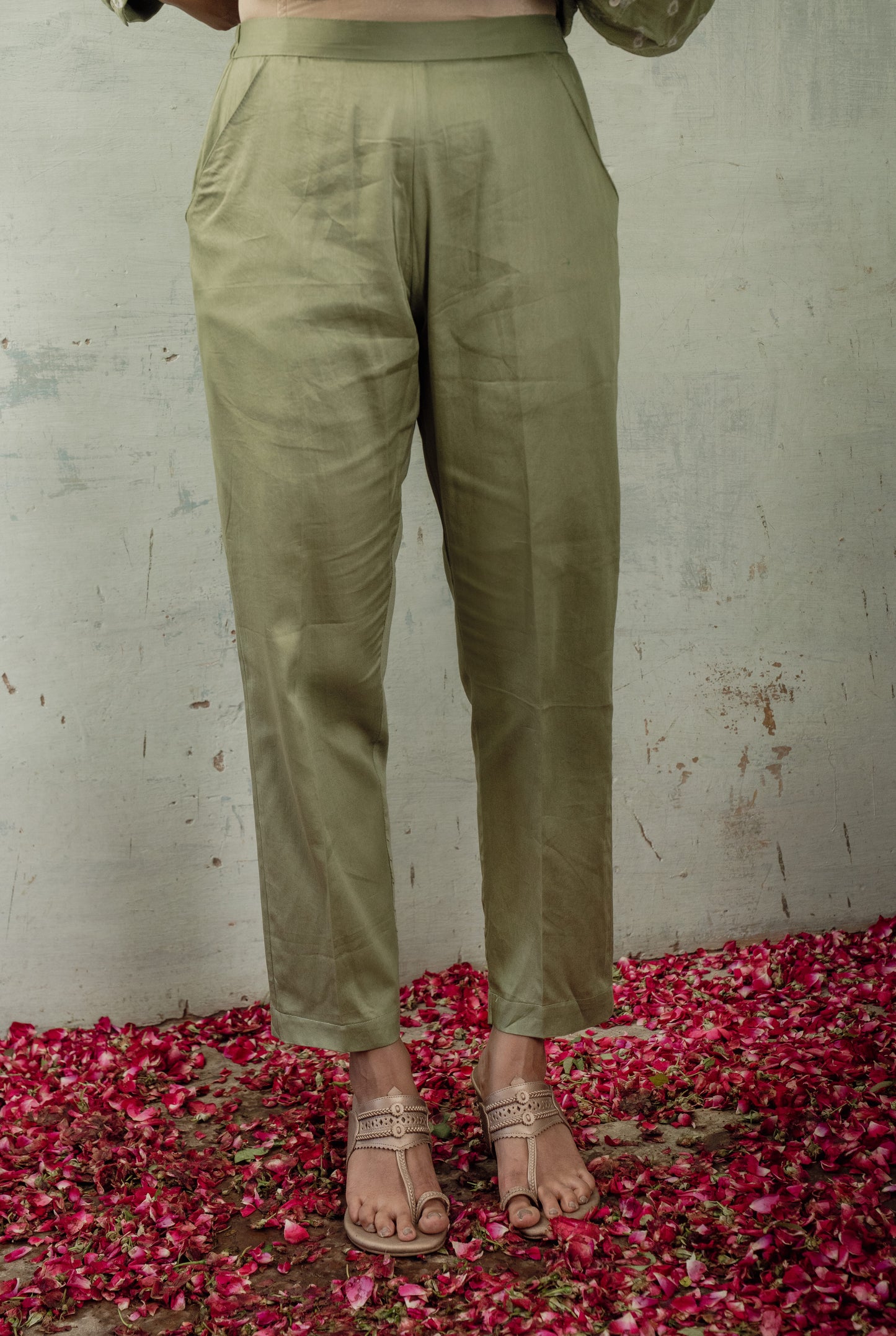 SMOCKED BANDHEJ CO-ORD SET