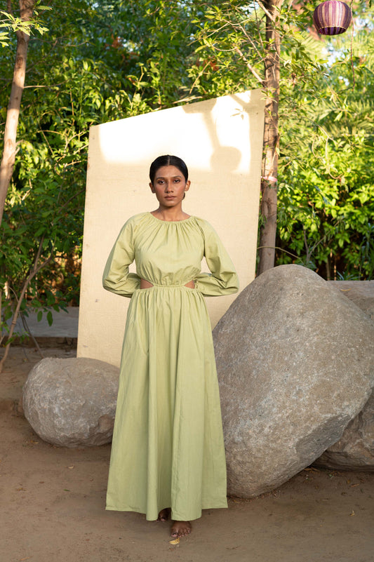 Long Dress - Avocado Rush