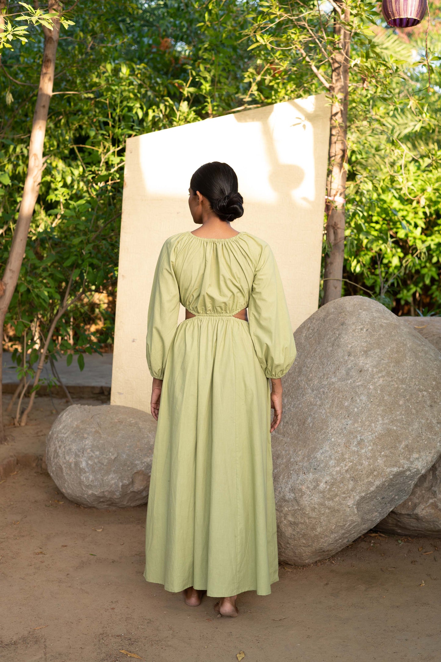 Long Dress - Avocado Rush