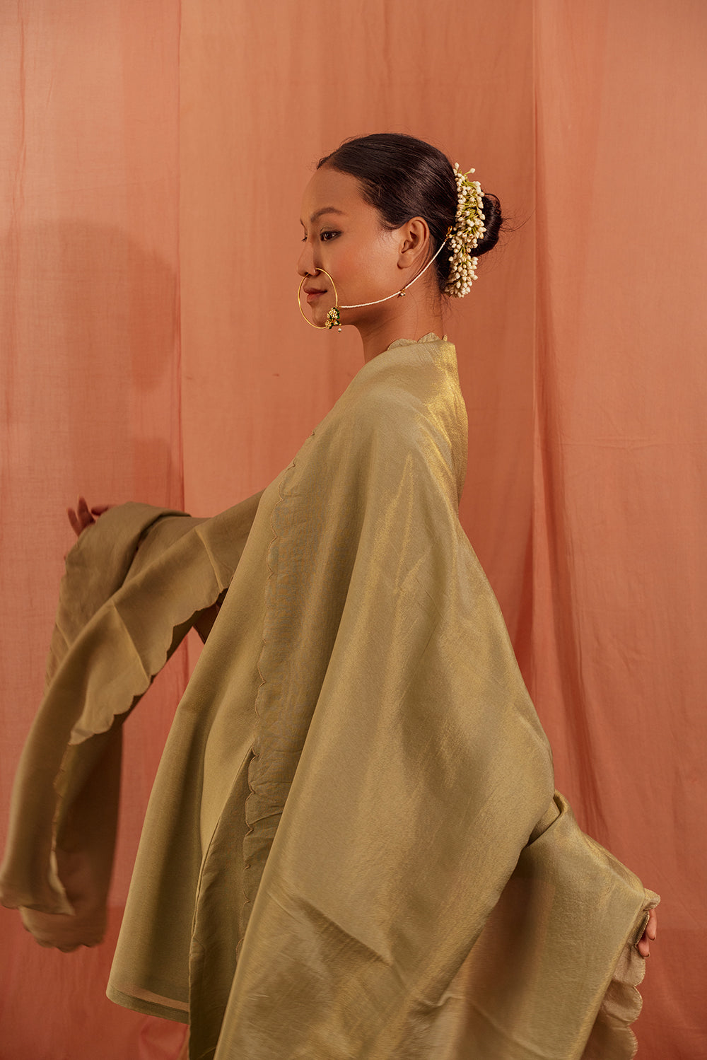 Kurta Set - Emerald Grace