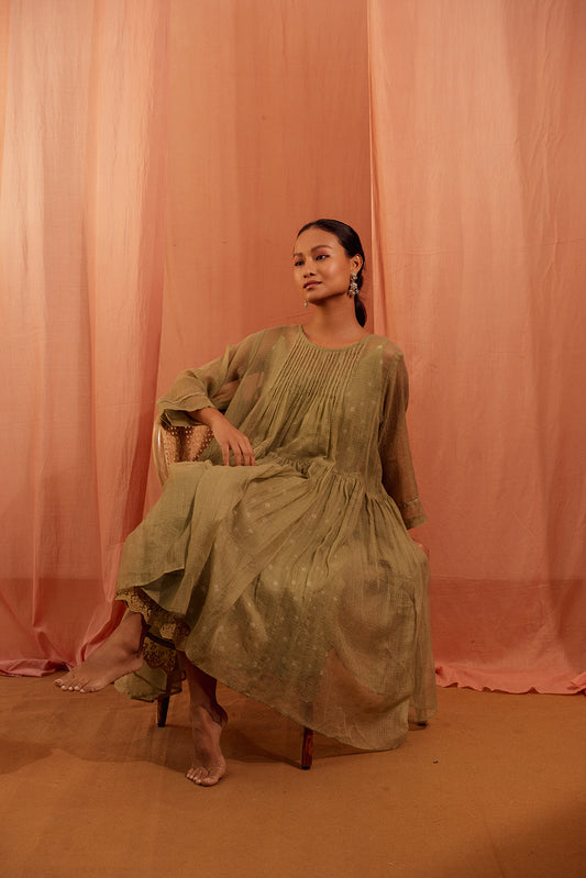 Layered Dress - Verdant Breeze