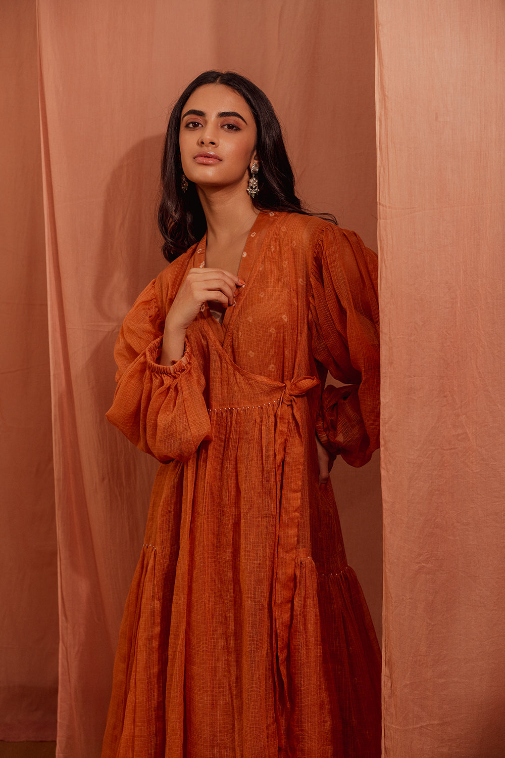 Kurta Set - Autumnal Flair Overlap