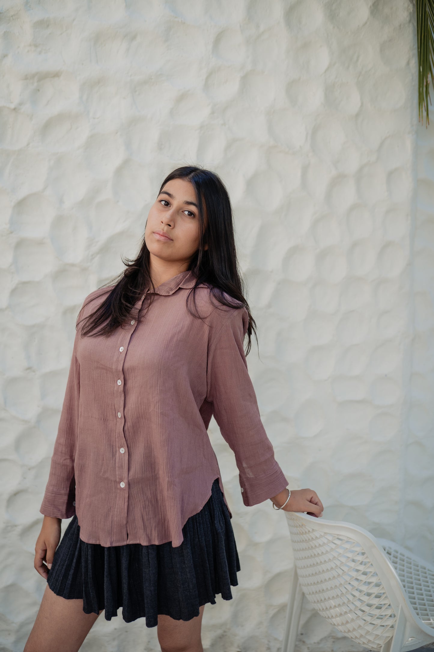 Crinkled Shirt - Not So Green