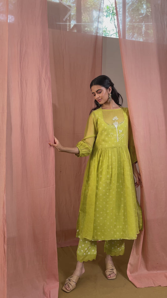 Kurta Set - Tropical Sunrise