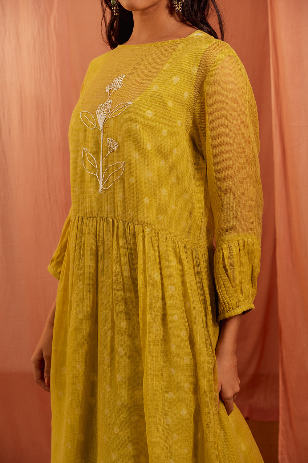 Tropical Sunrise Kurta Set