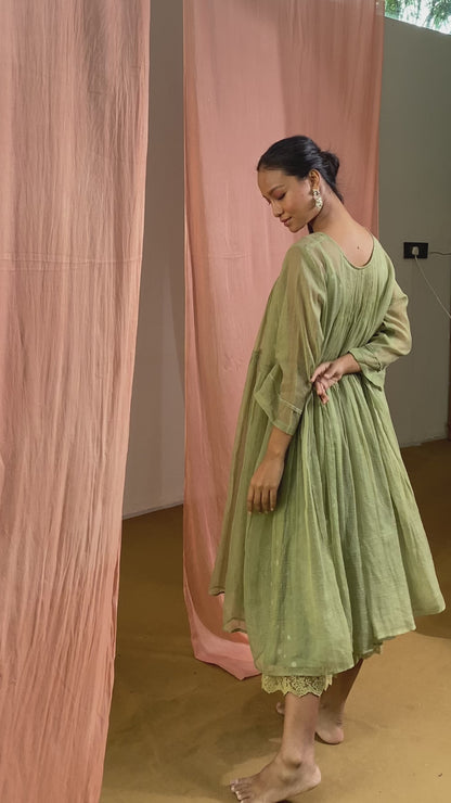 Layered Dress - Verdant Breeze