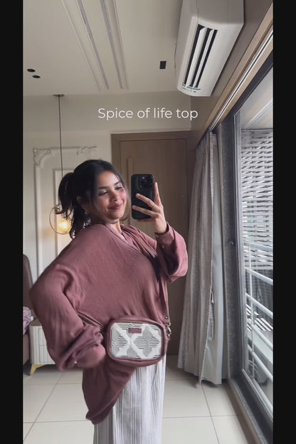 Spice of Life Loose Fit Top